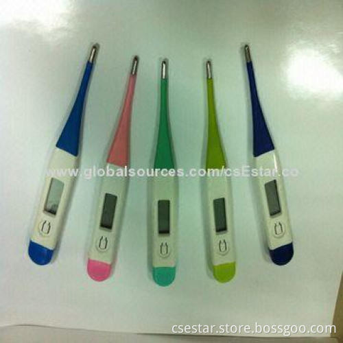 2014 New Waterproof Flexible Digital Thermometer, Fever Alarm and Accuracy